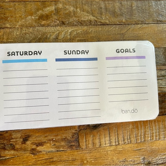 Ban.do Week to Week Desk Notepad - Picture 4 of 7